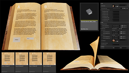 Animated Book Menu | Suricoon Docs